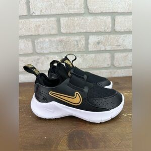 Nike Flex Runner 3 Black Little Kids' Shoes Size 10c - 0380
